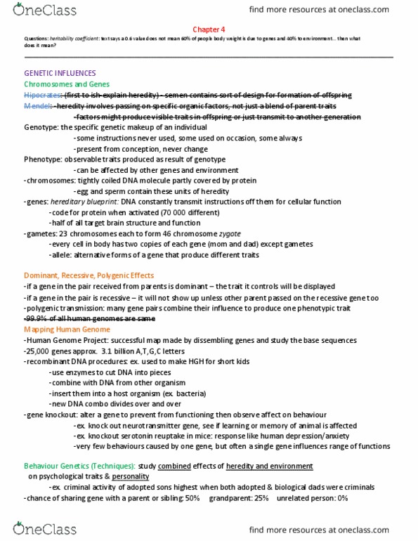 Psychology 1000 Lecture Notes - Lecture 4: Polygynandry, Social Darwinism, Parental Investment thumbnail