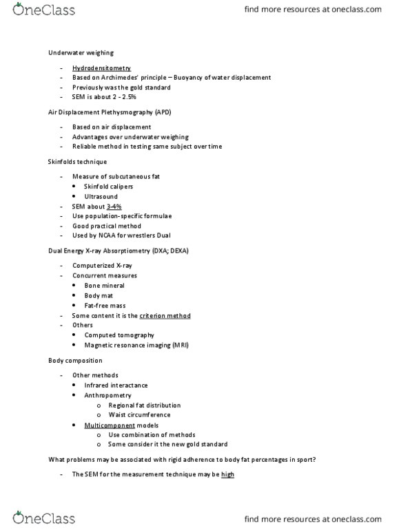 FDNS 2050 Lecture Notes - Lecture 21: Magnetic Resonance Imaging, Subcutaneous Tissue, Ct Scan thumbnail