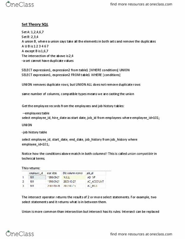 DBAS27198 Lecture Notes - Lecture 5: Mysql, Switch Statement thumbnail