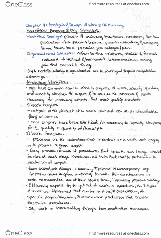 COMMERCE 2BC3 Chapter Notes - Chapter 4: Louse, Irreducible Representation, Sarh thumbnail