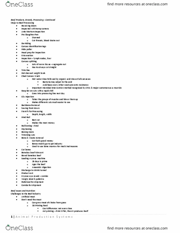 AGR 2350 Lecture Notes - Lecture 5: Rumen, Gluten, Fetus thumbnail