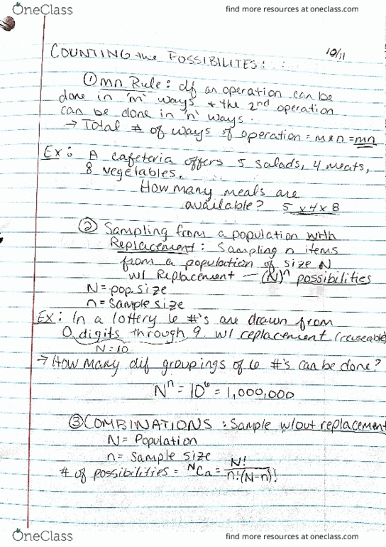 ECON 245 Lecture Notes - Lecture 9: Conditional Probability, Noise Reduction, New York Yankees thumbnail
