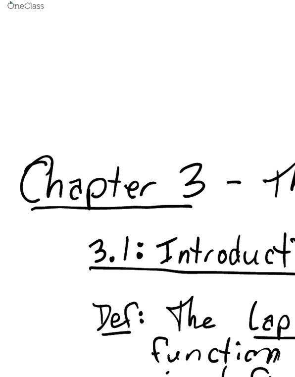 MATH 2341 Lecture Notes - Lecture 8: Newstalk Zb, Improper Integral thumbnail