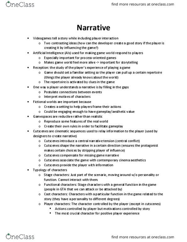 I&C SCI 60 Chapter Notes - Chapter 7: Tree Structure, Complete Graph, Narratology thumbnail