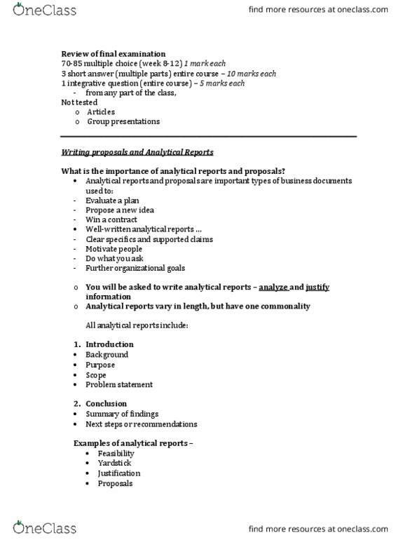 BU208 Lecture Notes - Lecture 10: Formal Language thumbnail