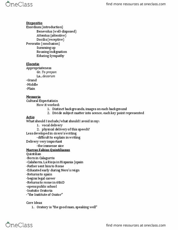 COMM 2064 Lecture Notes - Lecture 3: Homily, Pharisees, Tertullian thumbnail