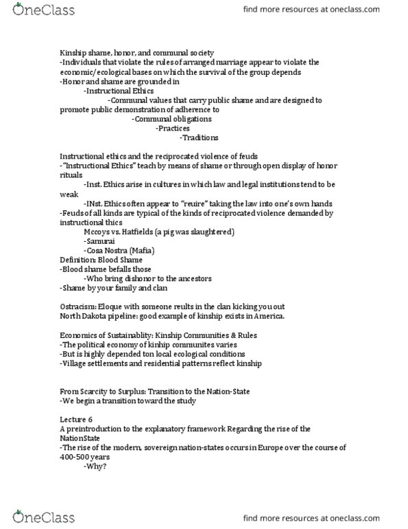 IS 1004 Lecture Notes - Lecture 3: Nationstates, Ostracism thumbnail