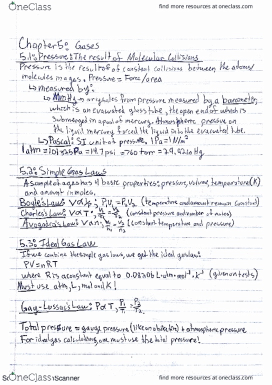 CHEM 114 Chapter 5: Chem 114 Chapter 5 thumbnail