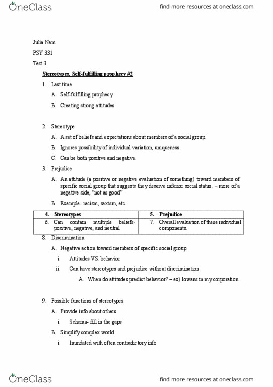 PSY 331 Lecture Notes - Lecture 2: Candid Records, Psy, Social Influence thumbnail