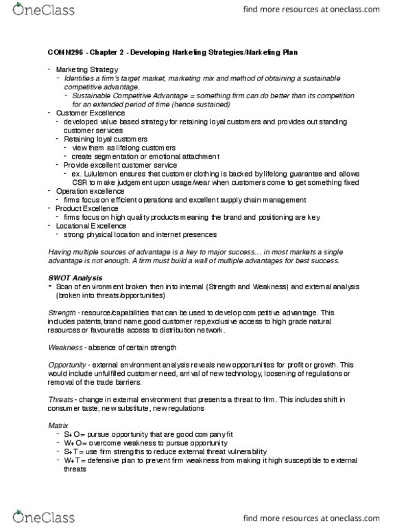 COMM 296 Chapter Notes - Chapter 2: Root Mean Square, Predictive Analytics, List Price thumbnail