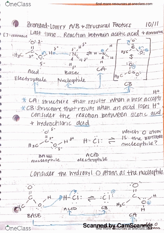 CH 320M Lecture 14: Bronsted-Lowry Acids & Bases & Into to Structural Factors thumbnail