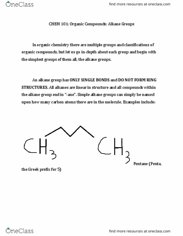 CHEM 101L Chapter Notes - Chapter 4.3: Isobutane, Isopentane, Organic Chemistry thumbnail