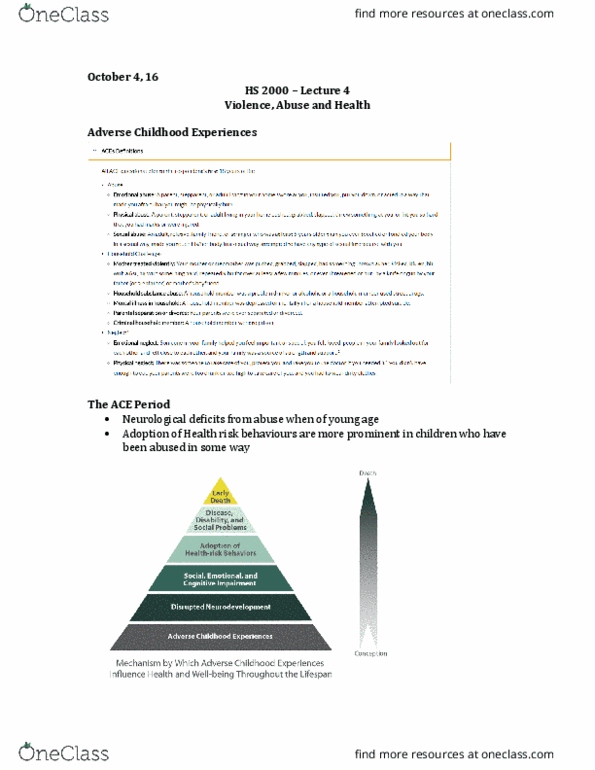 Health Sciences 2000A/B Lecture Notes - Lecture 4: Peer Pressure, Substance Abuse, Communication Problems thumbnail