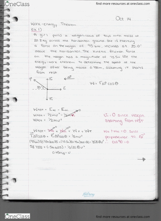 PHYS 1300 Lecture Notes - Lecture 16: Recto And Verso, Men..., Asea thumbnail