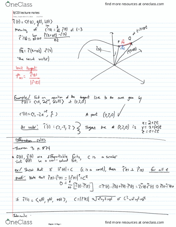 MATH 215 Lecture 7: 9/23 lecture notes thumbnail