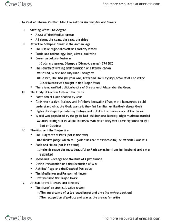 CAS HI 101 Lecture 5: 5 The Cost of Internal Conflict thumbnail