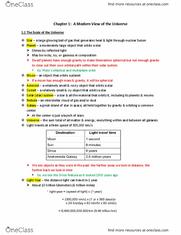 CAS AS 101 Lecture Notes - Lecture 1: Observable Universe, Cosmic Calendar, Interstellar Cloud thumbnail