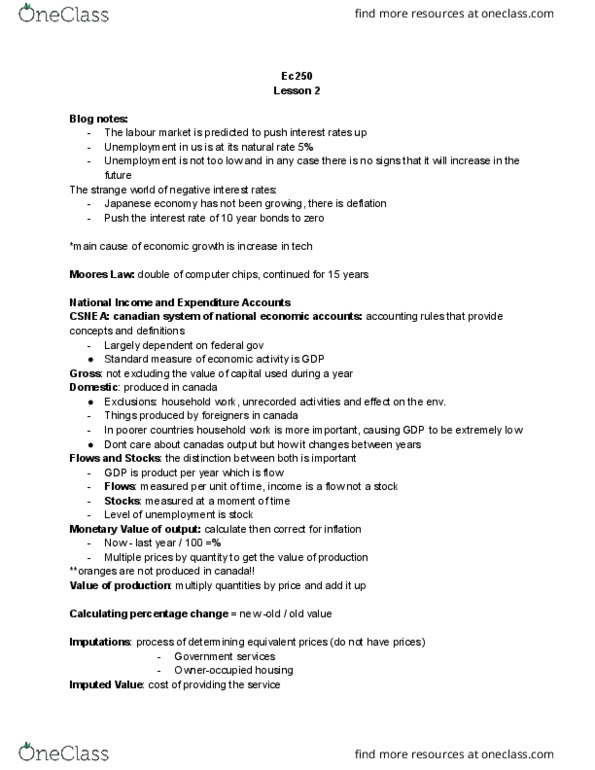 EC250 Lecture Notes - Lecture 3: Human Planet, Capital Cost Allowance, Canadian Dollar thumbnail