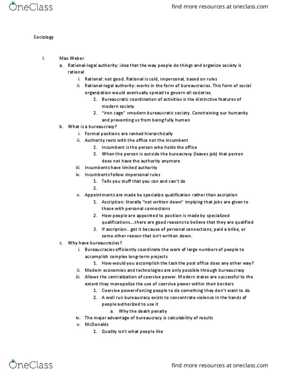 SOC 1010 Lecture Notes - Lecture 13: U.S. Route 3, Gie, Speedstep thumbnail