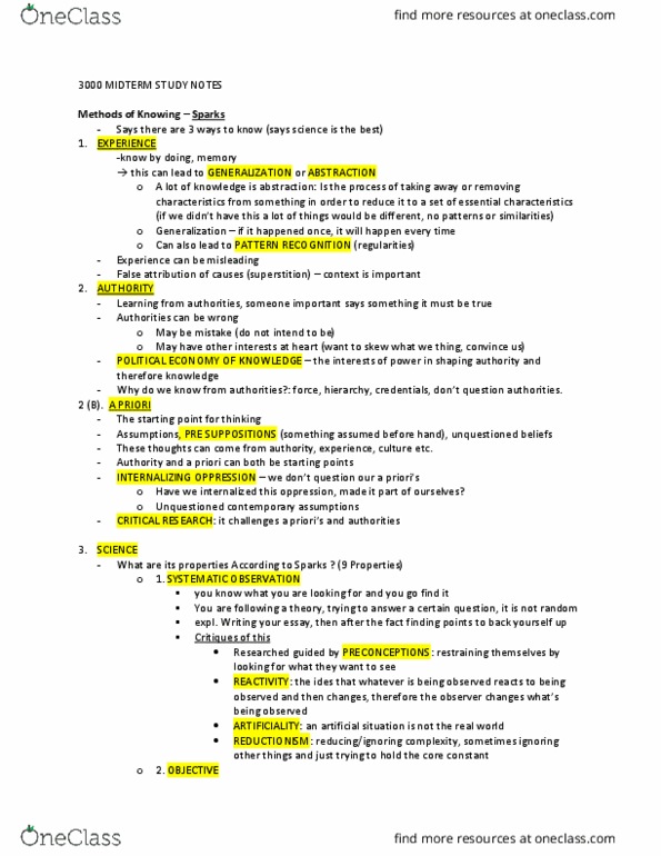 Media, Information and Technoculture 3000A/B Lecture Notes - Lecture 1: Chaos Theory, Synecdoche, Neurosis thumbnail