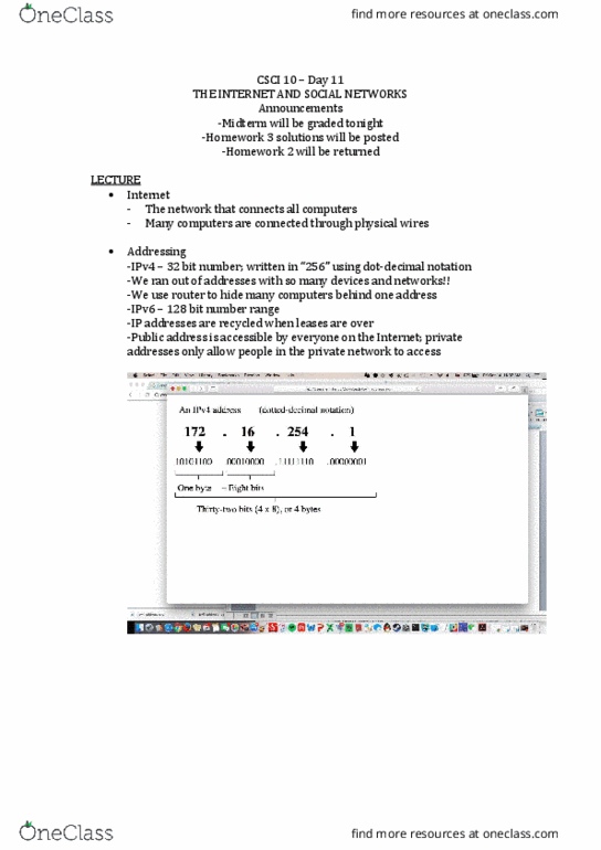 CSCI 10 Lecture Notes - Lecture 11: Public Address System, Baidu thumbnail