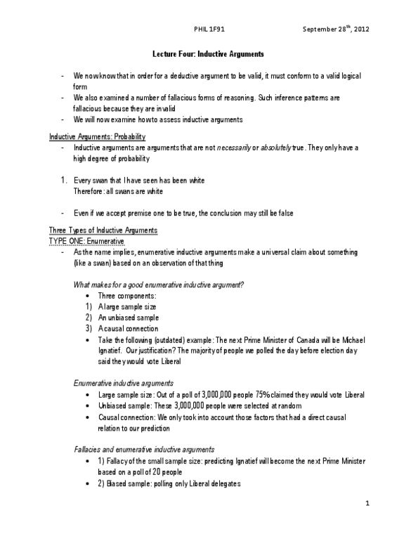 PHIL 1F91 Lecture Notes - Swami Vivekananda, Stoicism, Modus Ponens thumbnail