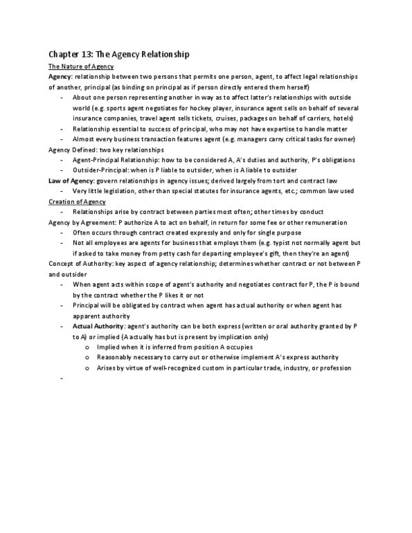 Management and Organizational Studies 2275A/B Lecture Notes - Petty Cash, Sports Agent thumbnail