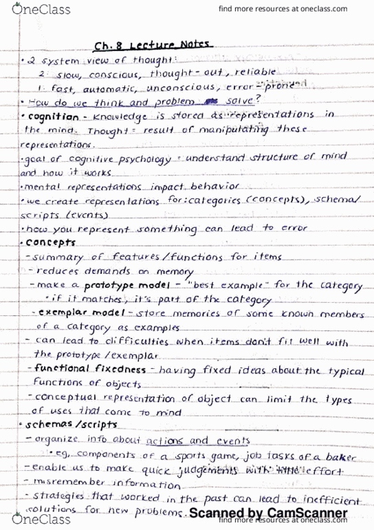 PSY-0001 Lecture 12: Chapter 8 Lecture Notes thumbnail