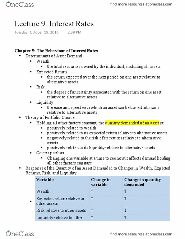 EC223 Lecture Notes - Lecture 9: Government Budget Balance, Opportunity Cost, Ceteris Paribus thumbnail