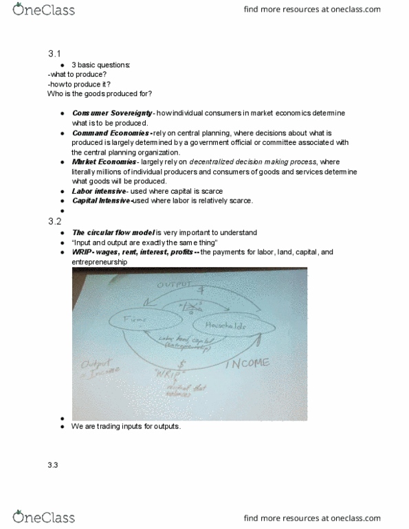 ECON 2010 Lecture Notes - Lecture 3: Physical Capital, Potential Output, Human Capital thumbnail