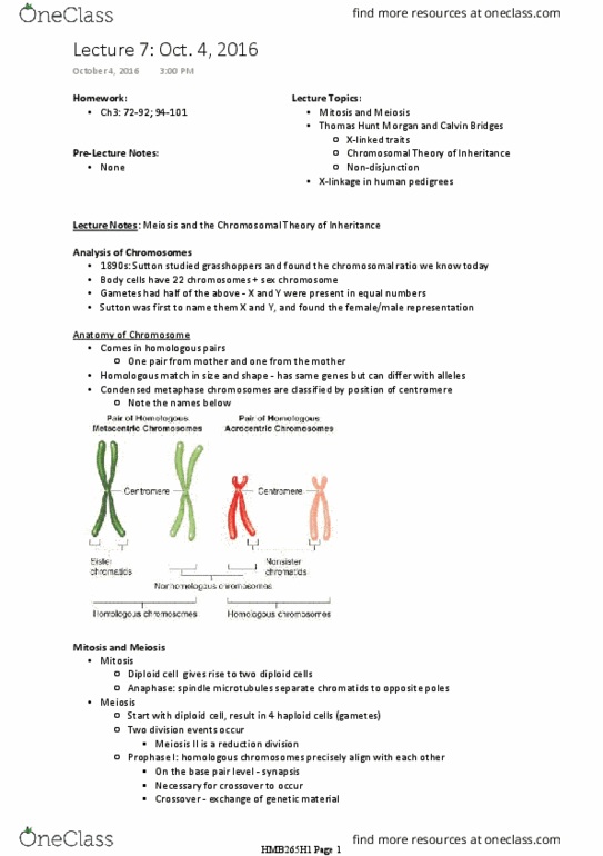 HMB265H1 Lecture Notes - Lecture 7: Model Organism, Coagulation, Factor Viii thumbnail