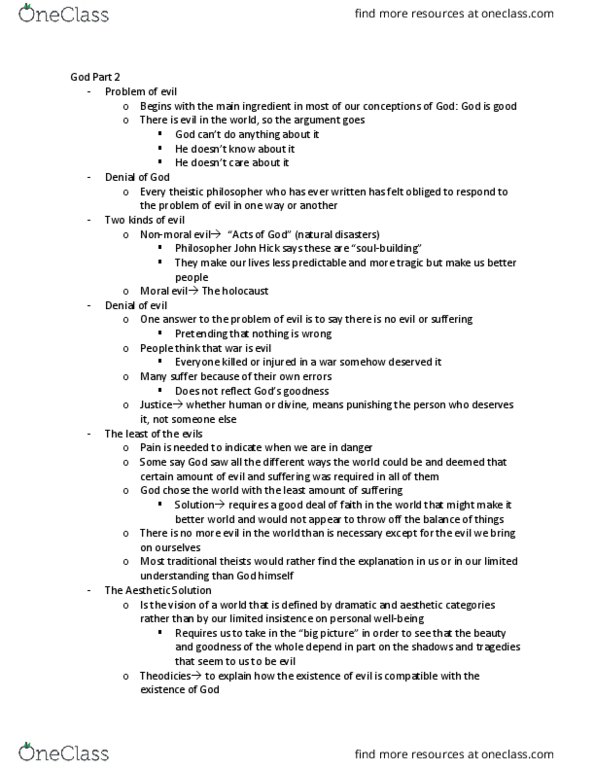 PHIL 101 Chapter Notes - Chapter 3: Blaise Pascal, Gie, Fairy thumbnail