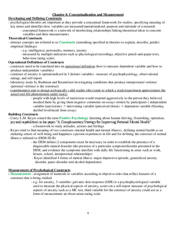 PSYB01H3 Chapter Notes - Chapter 4: Latent Variable Model, Electrodermal Activity, Ipso Facto thumbnail