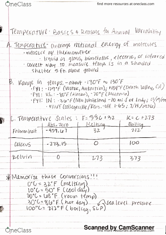 GEOG 101 Lecture 10: Temperatures thumbnail