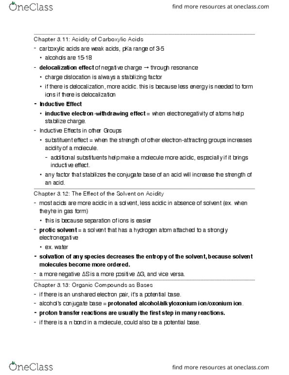 CHEM 211 Chapter Notes - Chapter 3.11-3.17: Covalent Bond, Deuterium, Equilibrium Constant thumbnail