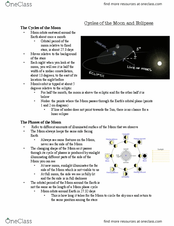 ASTR 1P01 Chapter Notes - Chapter 2: Umbral Calculus, Orbital Speed, Angular Diameter thumbnail