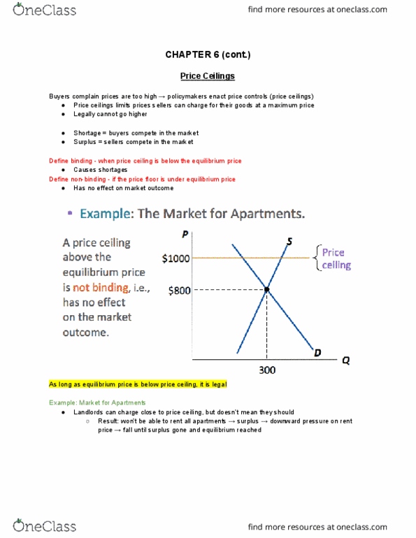 ECON 1 Lecture Notes - Lecture 8: Demand Curve, Southwest Airlines, Economic Equilibrium thumbnail