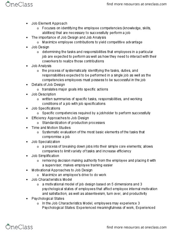 37:533:301 Lecture Notes - Lecture 7: Absenteeism thumbnail