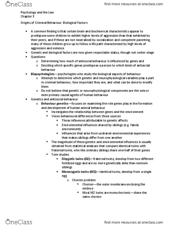 PSYC39H3 Chapter Notes - Chapter 3: Smoking And Pregnancy, Protective Factor, Peripheral Nervous System thumbnail