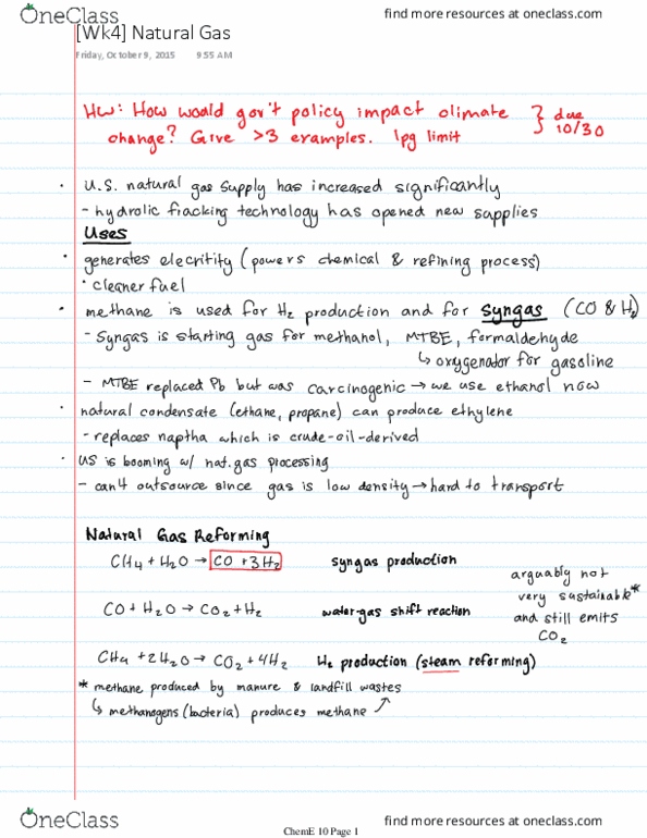 CH ENGR 10 Lecture 5: [Wk4] Natural Gas thumbnail