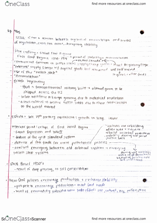 ESPM 155 Lecture 7: Defining Crisis, New Deal Policies and how they have shaped current agriculture thumbnail