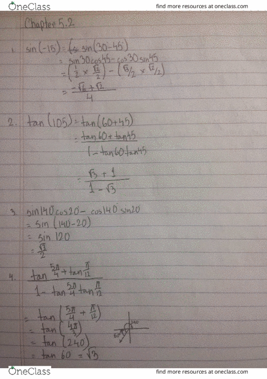 MATH 1112 Lecture 18: some exercises of section 5.2 and 5.3 thumbnail