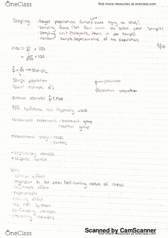 STATISTC 111 Lecture 5: stats 9.16 thumbnail