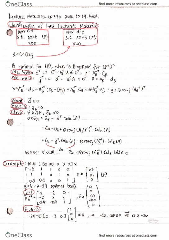 CO370 Lecture Notes - Lecture 11: Canonical Form, Deuterium thumbnail