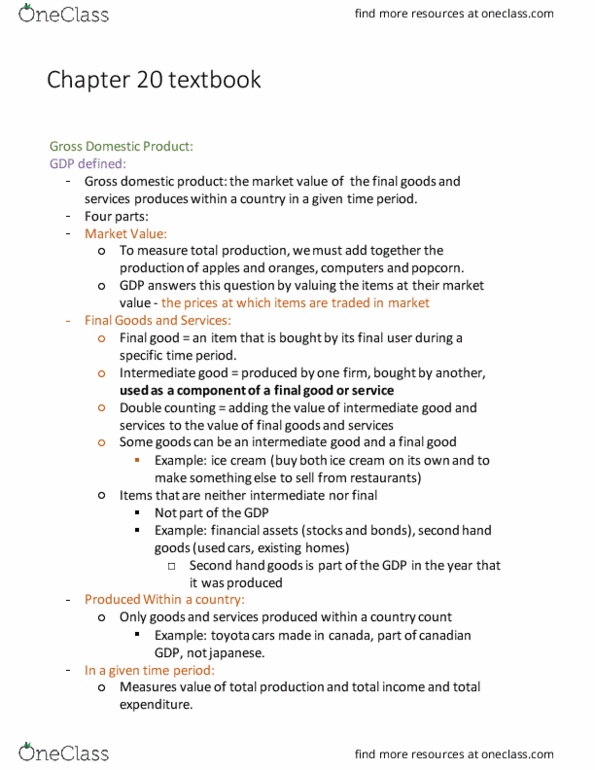 Economics 1021A/B Lecture Notes - Lecture 11: Cunt, Cascina Increa, Human Development Index thumbnail