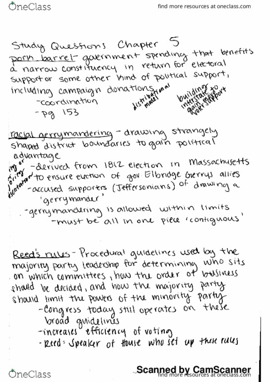 PLS 201 Lecture 6: Congress Break Out Group Question and Answers thumbnail