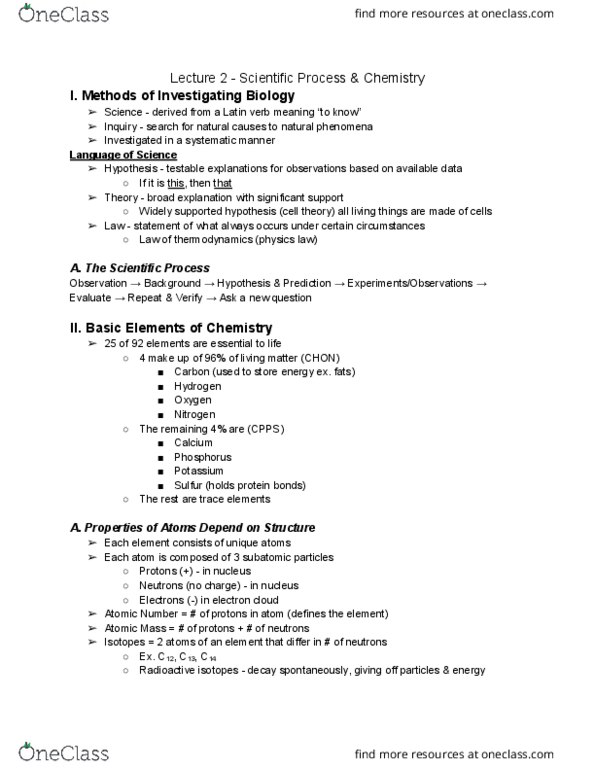 01:119:115 Lecture Notes - Lecture 2: Emergence, Covalent Bond, Heat Capacity thumbnail