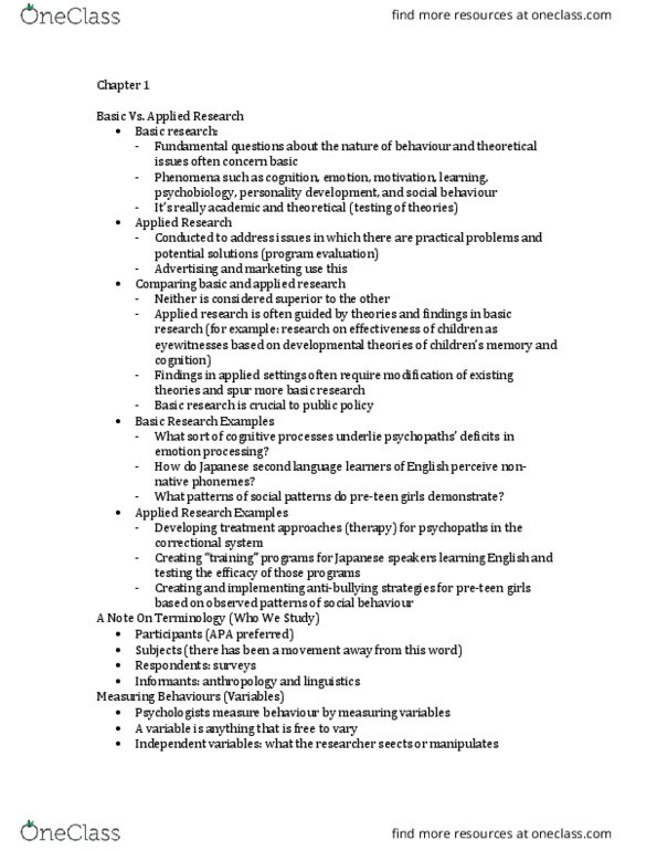 PSYC 2001 Lecture Notes - Lecture 2: Kelvin, Histogram, Behavioral Neuroscience thumbnail