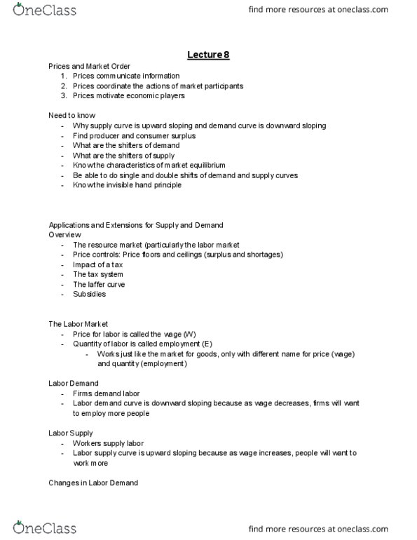 ECO-2023 Lecture Notes - Lecture 8: Laffer Curve, Demand Curve, Jim Crow Laws thumbnail