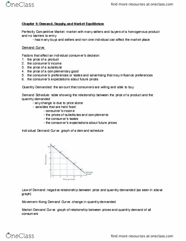 ECON-1010 Chapter Notes - Chapter 4: Marginal Cost, Economic Equilibrium, Root Mean Square thumbnail